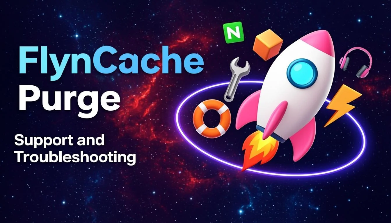 FlynCache Purge Support — Troubleshooting & Help Center
