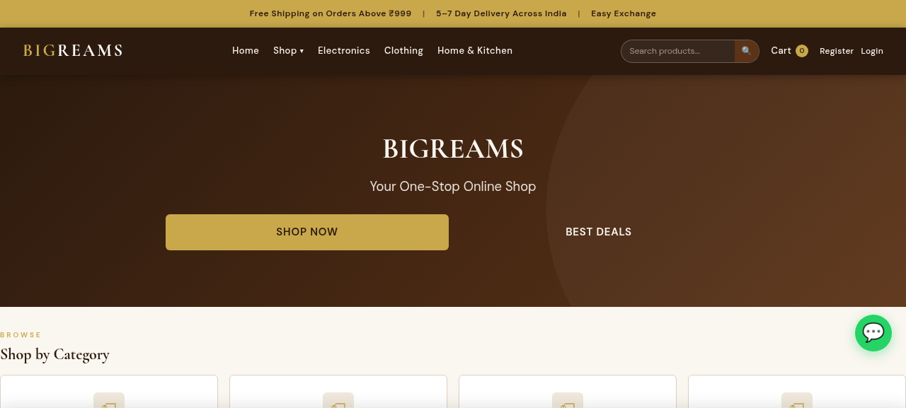 High-Speed WooCommerce CMS screenshot