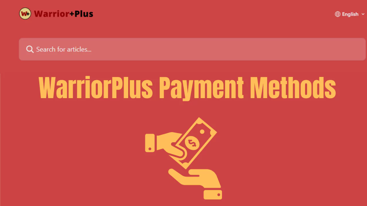 WarriorPlus payment methods